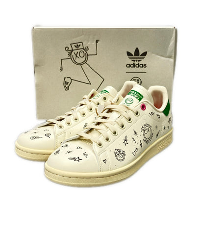 美品 adidas ローカットスニーカー Andre Saraivaコラボ STAN SMITH J GY1786で キッズ SIZE 25.0 アディダス