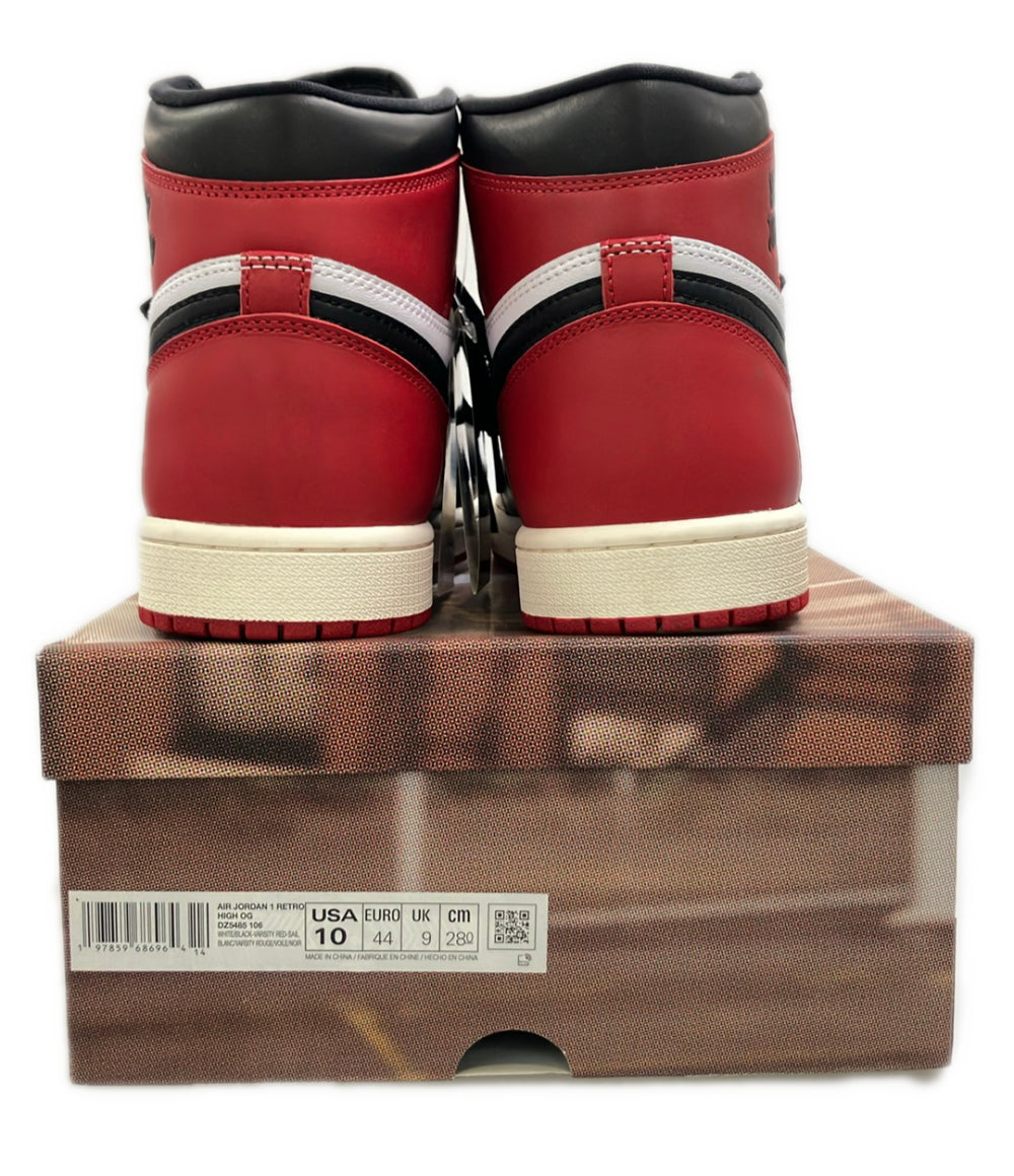 美品 NIKE ハイカットスニーカー エアジョーダン 1 レトロ HI OG DZ5485-106 メンズ SIZE 28.0 ナイキ