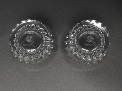 美品 バカラ イヤータンブラー グラス 2点セット ペア 2022 クリスタ Baccarat