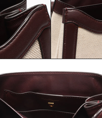 Salvatore Ferragamo 2wayショルダーバッグ ハンドバッグ 斜め掛け ガンチーニ レディース サルヴァトーレフェラガモ