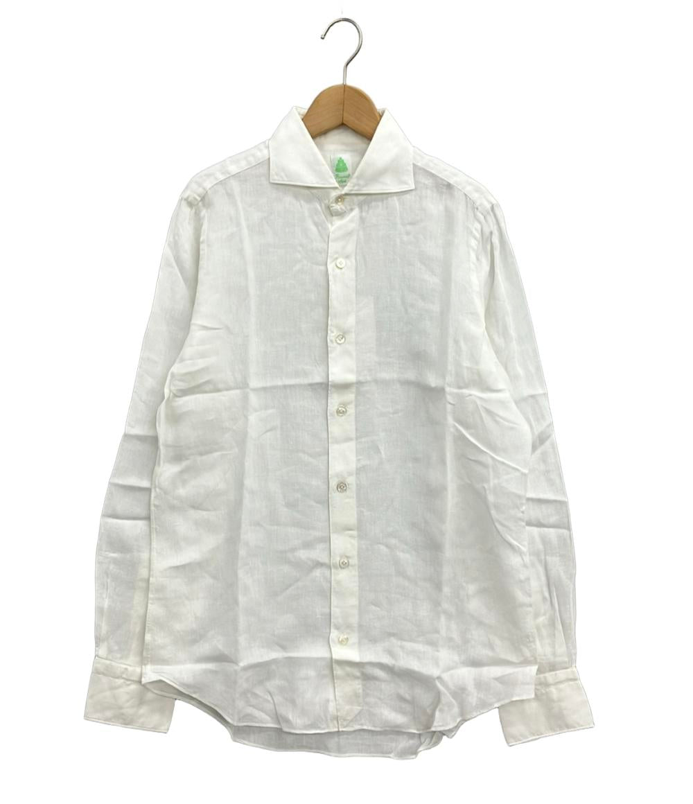 美品 フィナモレ 長袖シャツ メンズ SIZE M (M) FINAMORE