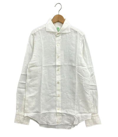 美品 フィナモレ 長袖シャツ メンズ SIZE M (M) FINAMORE