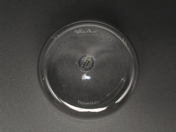 美品 TIFFANY&Co. グラス タンブラー エルサ ペレッティ サムプリント ティファニー