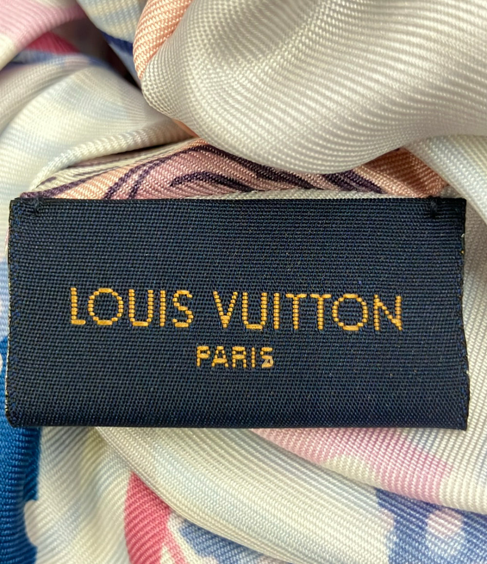 美品 LOUIS VUITTON シュシュ シルク100% シュシュ トロシュー M76955 レディース ルイ・ヴィトン