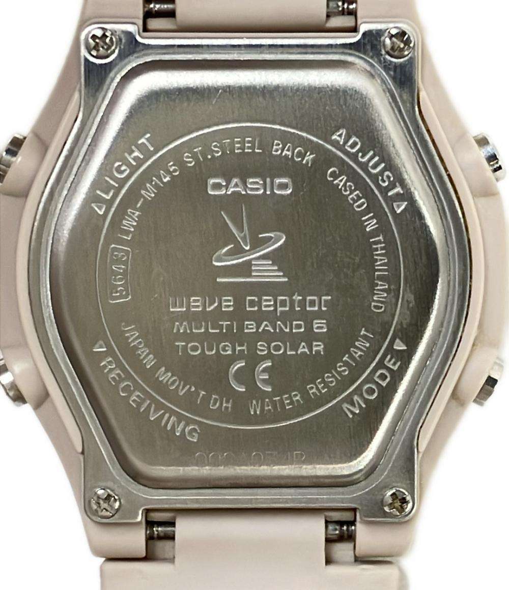CASIO 腕時計 ウェーブセプター ソーラー LWA-M145 レディース カシオ