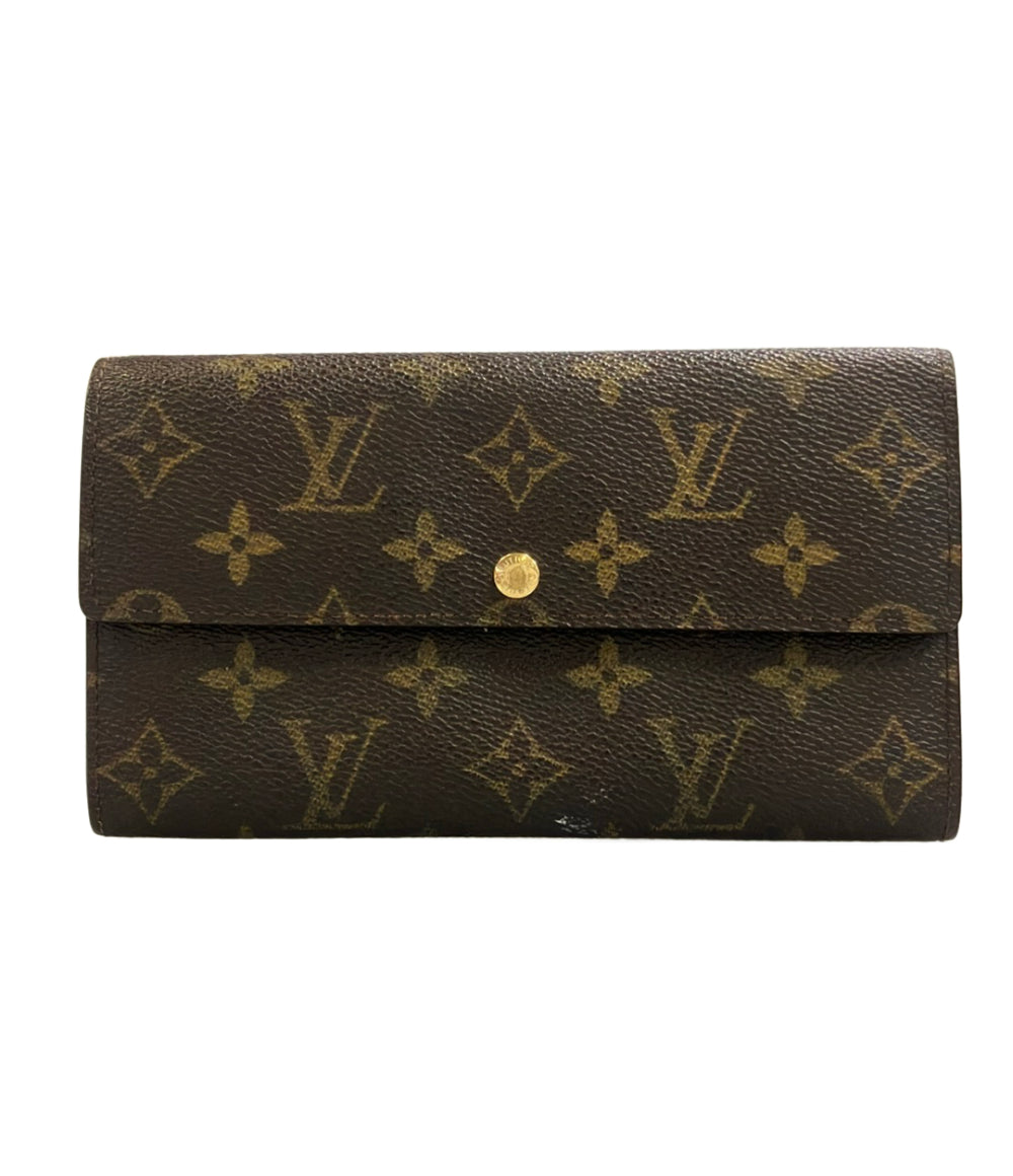 【鑑定済み】ルイヴィトン✨ポシェットポルトモネ クレディ✨長財布✨モノグラム ✨鑑定済み✨ルイヴィトン✨ポシェットポルトモネ クレディ✨長財布