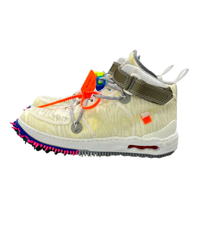 NIKE ミドルカットスニーカー × Off-White AIR FORCE 1 MID SP DO6290-100 メンズ SIZE 28.0 ナイキ