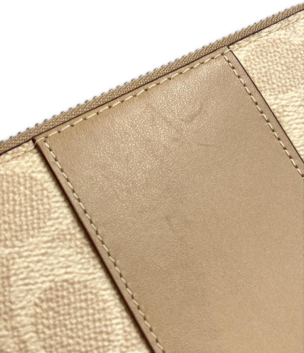 COACH ラウンドファスナー長財布 シグネチャー 31546 レディース コーチ
