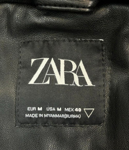 ZARA エコレザー ジャケット メンズ SIZE M ザラ
