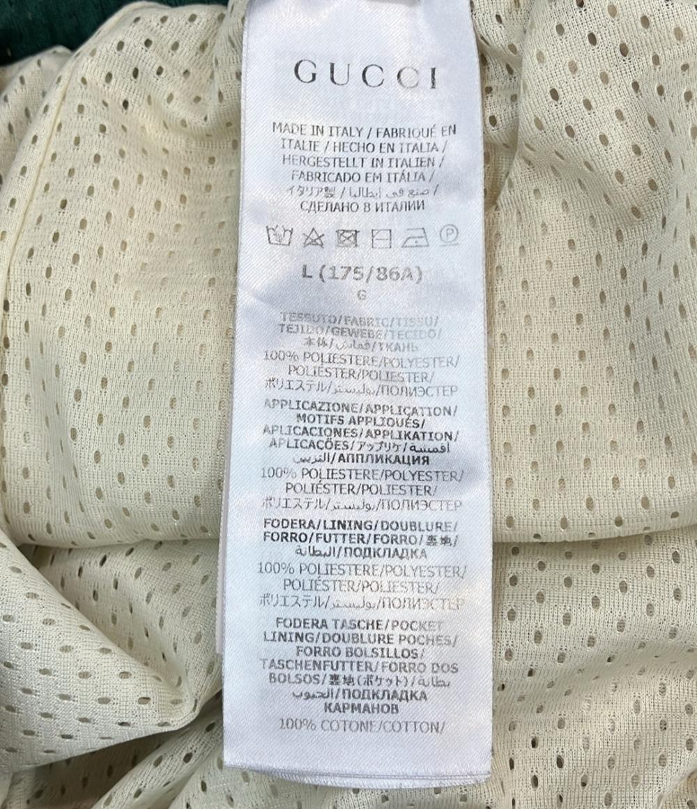 美品 GUCCI ハーフパンツ メッシュ 737407 XJFFK メンズ SIZE L グッチ