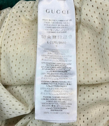 美品 GUCCI ハーフパンツ メッシュ 737407 XJFFK メンズ SIZE L グッチ