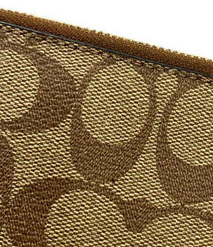 COACH ポーチ キャンバス レザー 58035 レディース コーチ