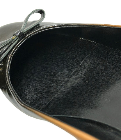 PRADA ラウンドトゥエナメルパンプス 9218 レディース SIZE 35 1/2 プラダ