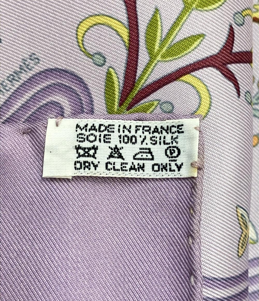 エルメス スカーフ カレ90 シルク 100% 地中海の港町 レディース HERMES