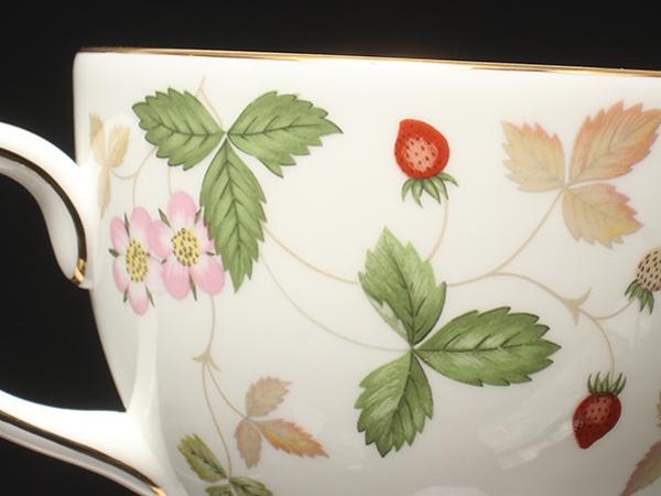 美品 WEDGWOOD カップ＆ソーサー ワイルドストロベリー ウエッジウッド