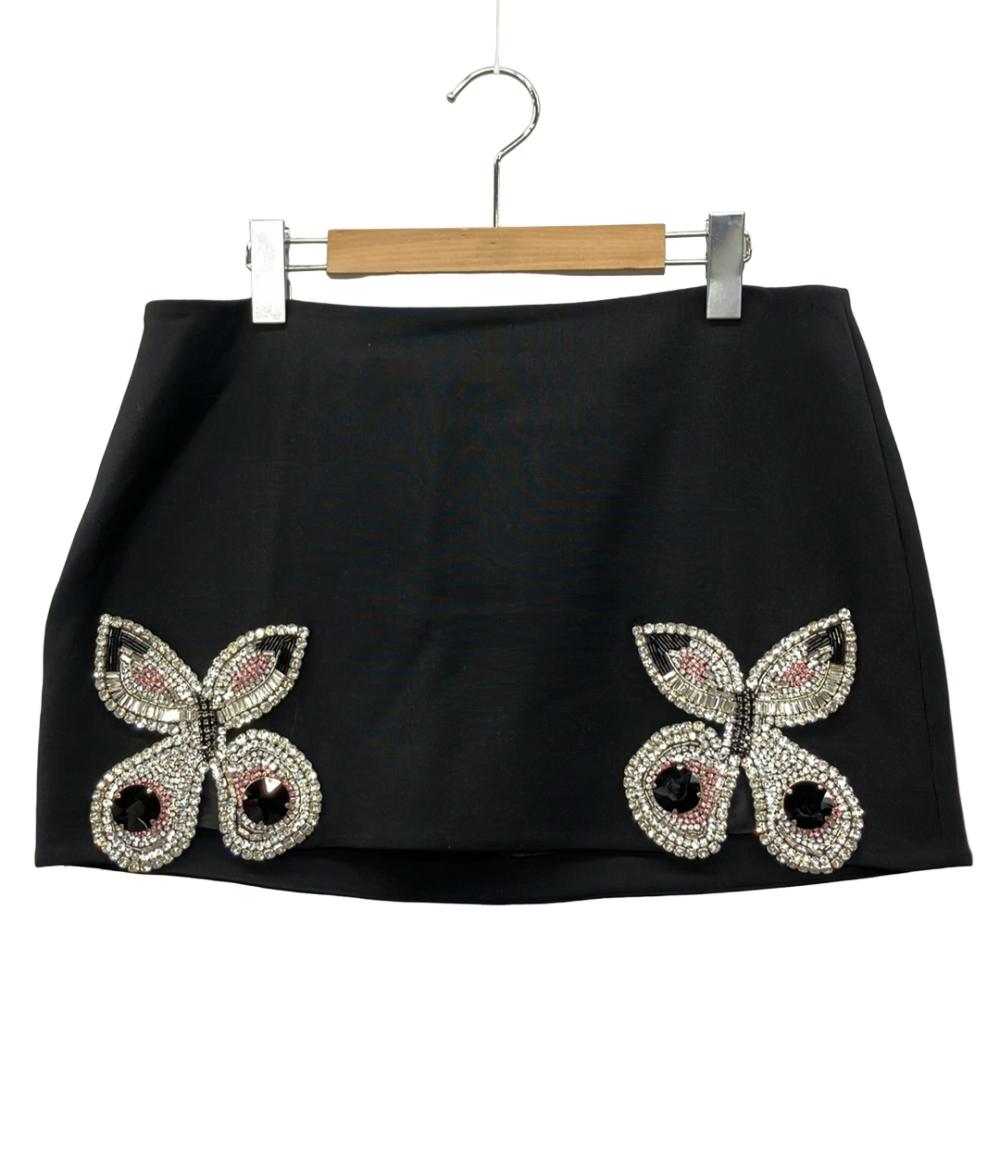 エリア ミニスカート ビジュー バタフライ レディース SIZE 12 (XL) Area