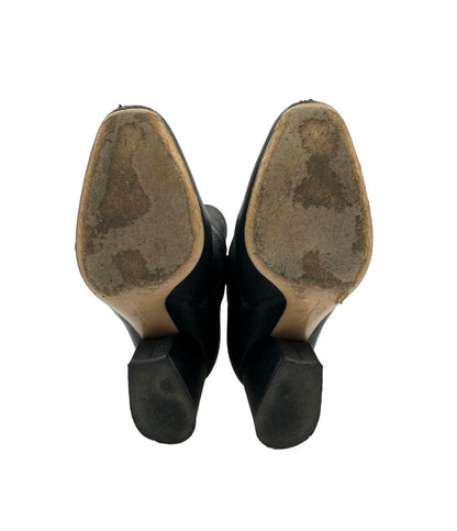 Salvatore Ferragamo ショートブーツ サイドジップ レディース SIZE 5 1/2 D (23cm) サルバトーレフェラガモ