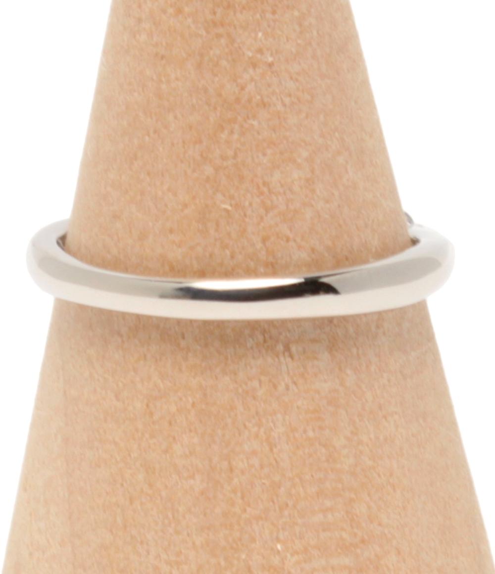 美品 リング 指輪 Pt900 ダイヤ 0.260ct 0.048ct レディース SIZE 11号