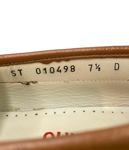 Salvatore Ferragamo レザーモカシンシューズ ST 010498 メンズ SIZE 7 1/2 (25.5cm) サルヴァトーレフェラガモ
