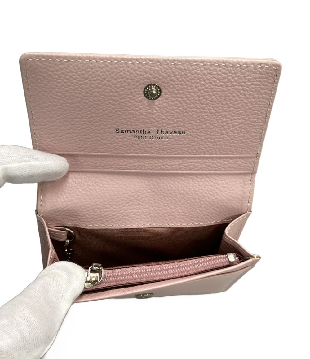 サマンサタバサ 二つ折り財布 キーリング付き レディース Samantha