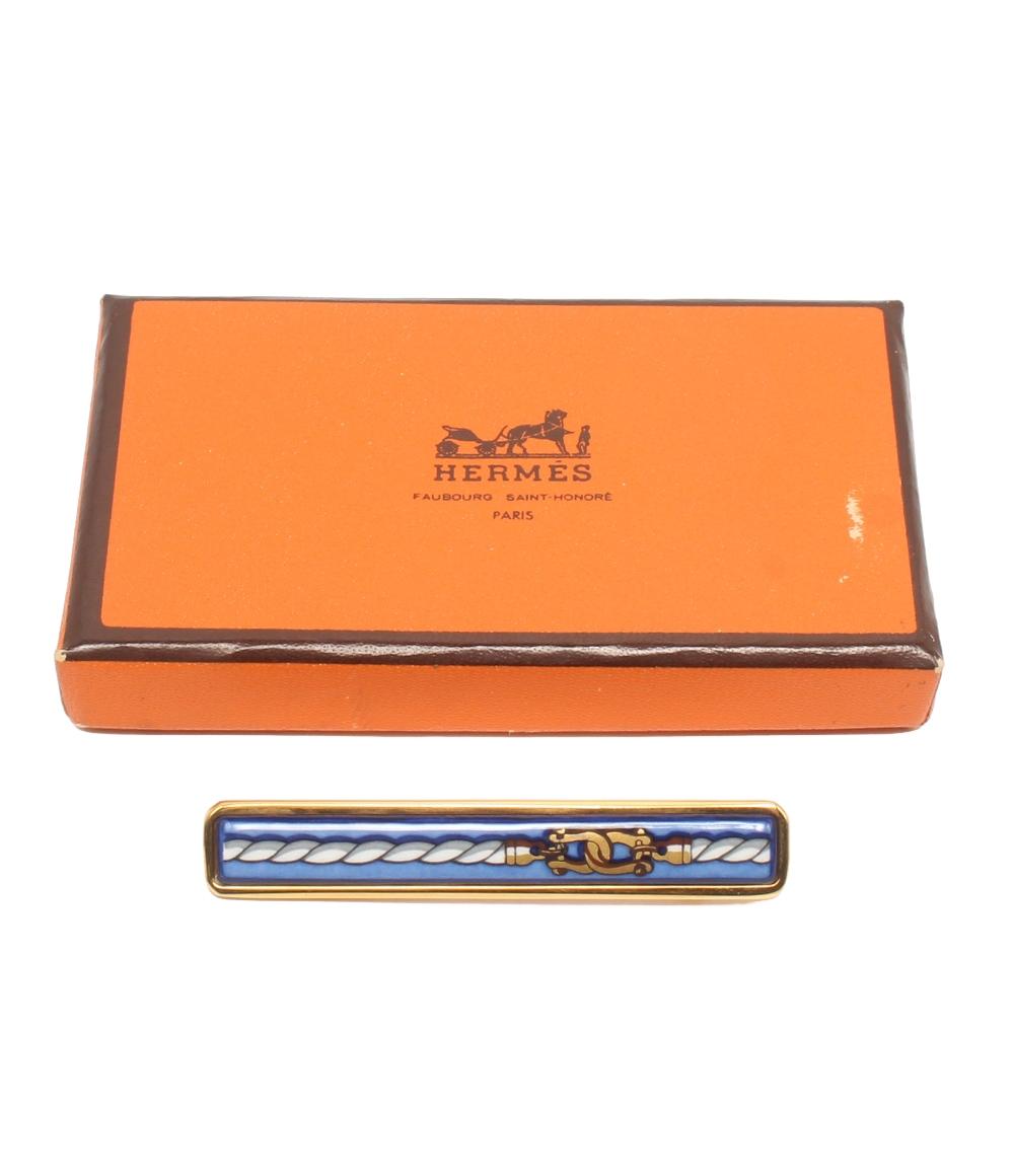 HERMES ブローチ エマイユ レディース エルメス