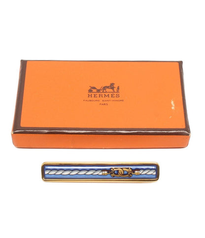 HERMES ブローチ エマイユ レディース エルメス