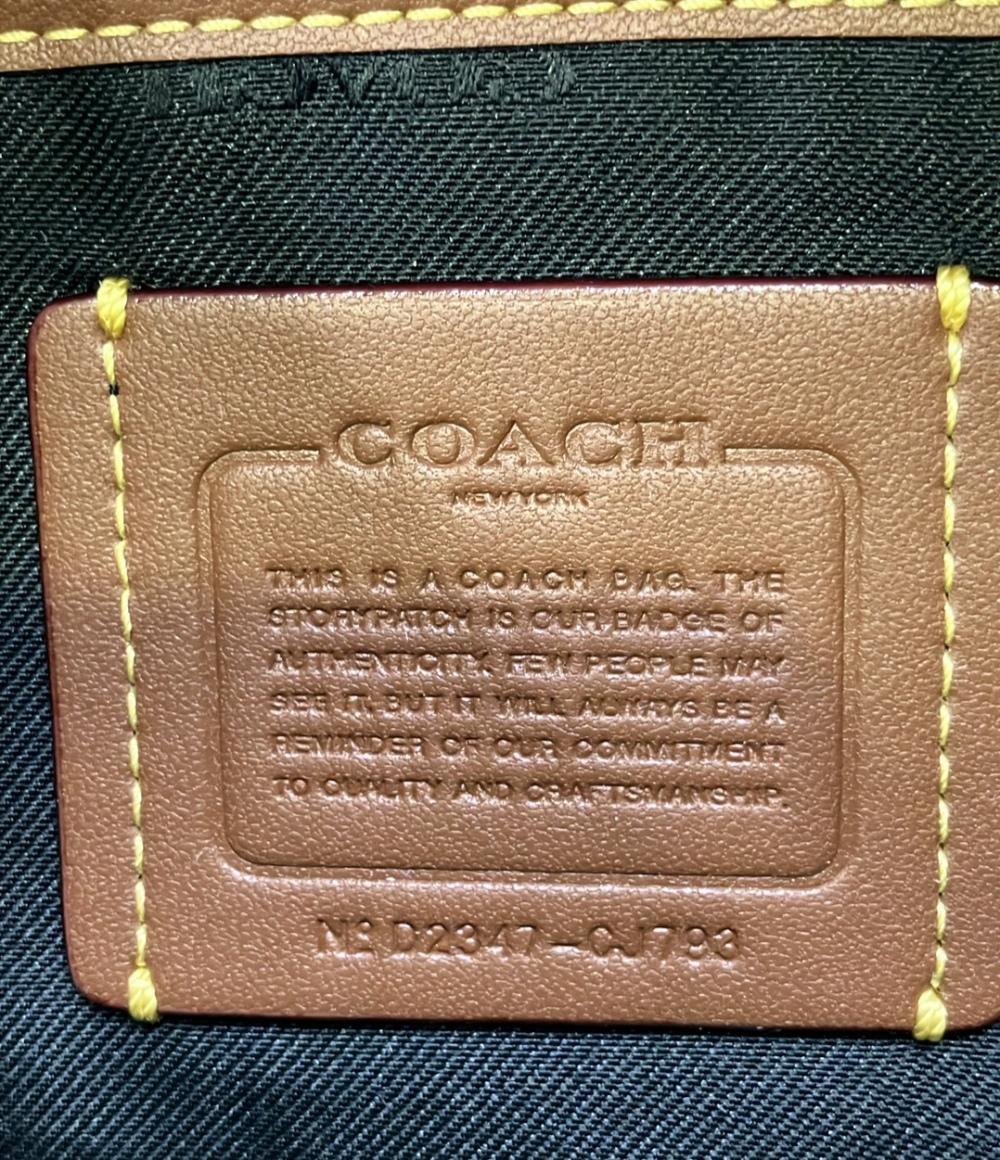 美品 コーチ ベルトバッグ ウエストポーチ べっく CJ793 メンズ COACH