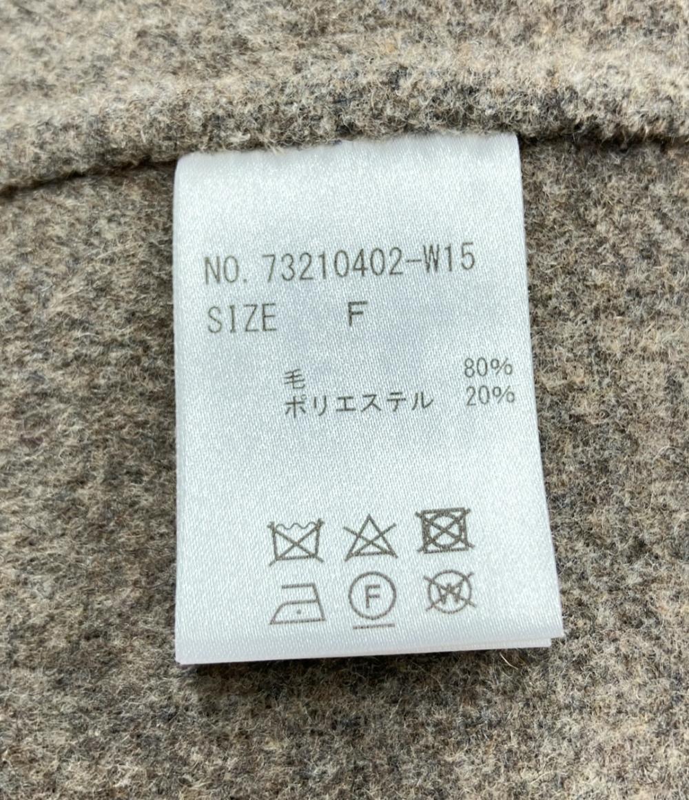 ソアール チェスターコート チェック レディース SIZE F (M) SOUAIRE
