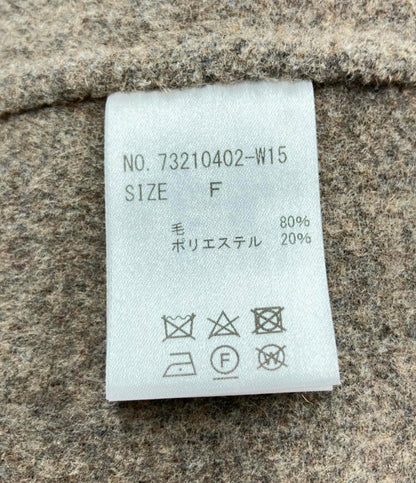 ソアール チェスターコート チェック レディース SIZE F (M) SOUAIRE