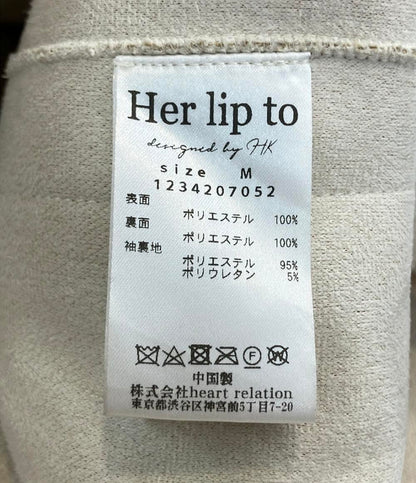 Her lip to ボアコート レディース SIZE M ハーリップトゥ