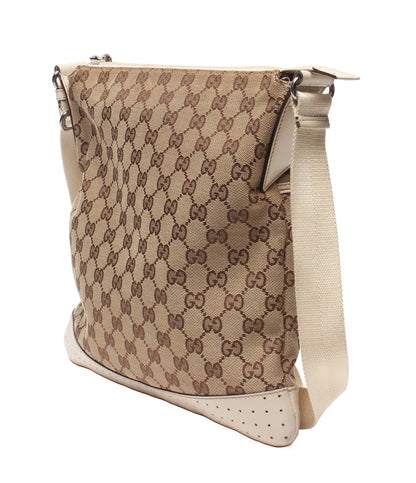 GUCCI ショルダーバッグ 斜め掛け GGキャンバス 145857 2123 メンズ レディース グッチ