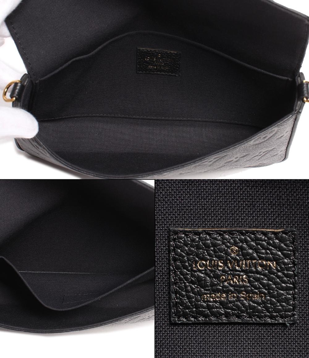 ルイ・ヴィトン チェーンレザーウォレット ゴールド金具 ポシェット･フェリシー モノグラム･アンプラント グレインカウハイドレザー M82477