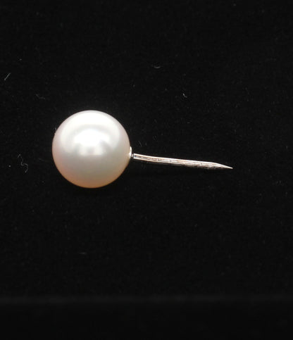 美品 MIKIMOTO タイピン K18 パール 8mm メンズ ミキモト