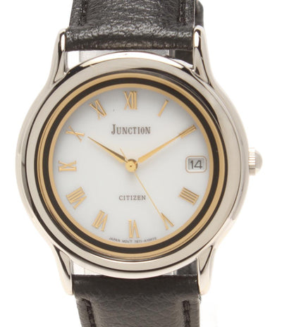 美品 CITIZEN 腕時計 京浜急行労働組合結成50周年記念 ソーラー ホワイト 7871-A04536 レディース メンズ シチズン