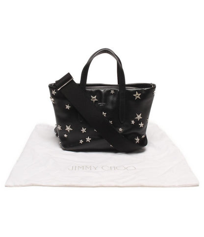 JIMMY CHOO 2way ハンドバッグ ショルダーバッグ 斜め掛け スタッズ レディース ジミーチュウ