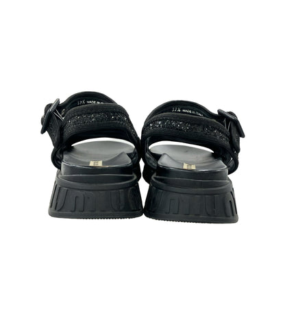 MIUMIU スポーツサンダル グリッター レディース SIZE 37 1/2 (24.5cm) ミュウミュウ
