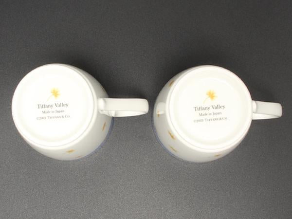 A915-5/TIFFANY＆Co./ティファニーバレー ペアマグカップ/ ティファニー バレー ペアマグカップ A915-5/TIFFANY＆Co