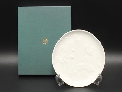 美品 Minton オーバルトレイ プレート 皿 18cm ヴィクトリアストロベリー ミントン