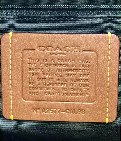 美品 コーチ 2WAY ハンドバッグ ショルダーバッグ 斜め掛け トートバック スミス CAL88 レディース COACH