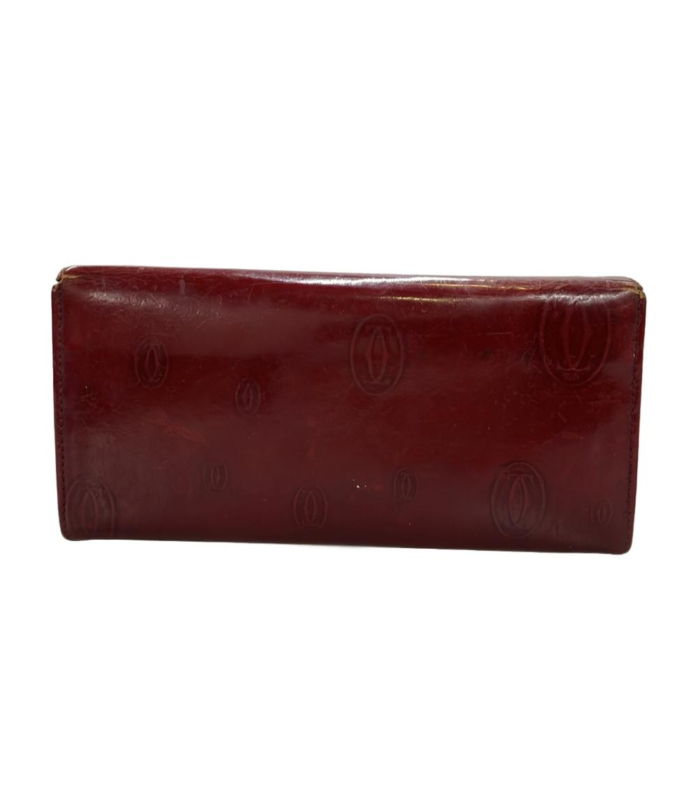 Cartier 長財布 エナメル ハッピーバースデー L3001281 レディース