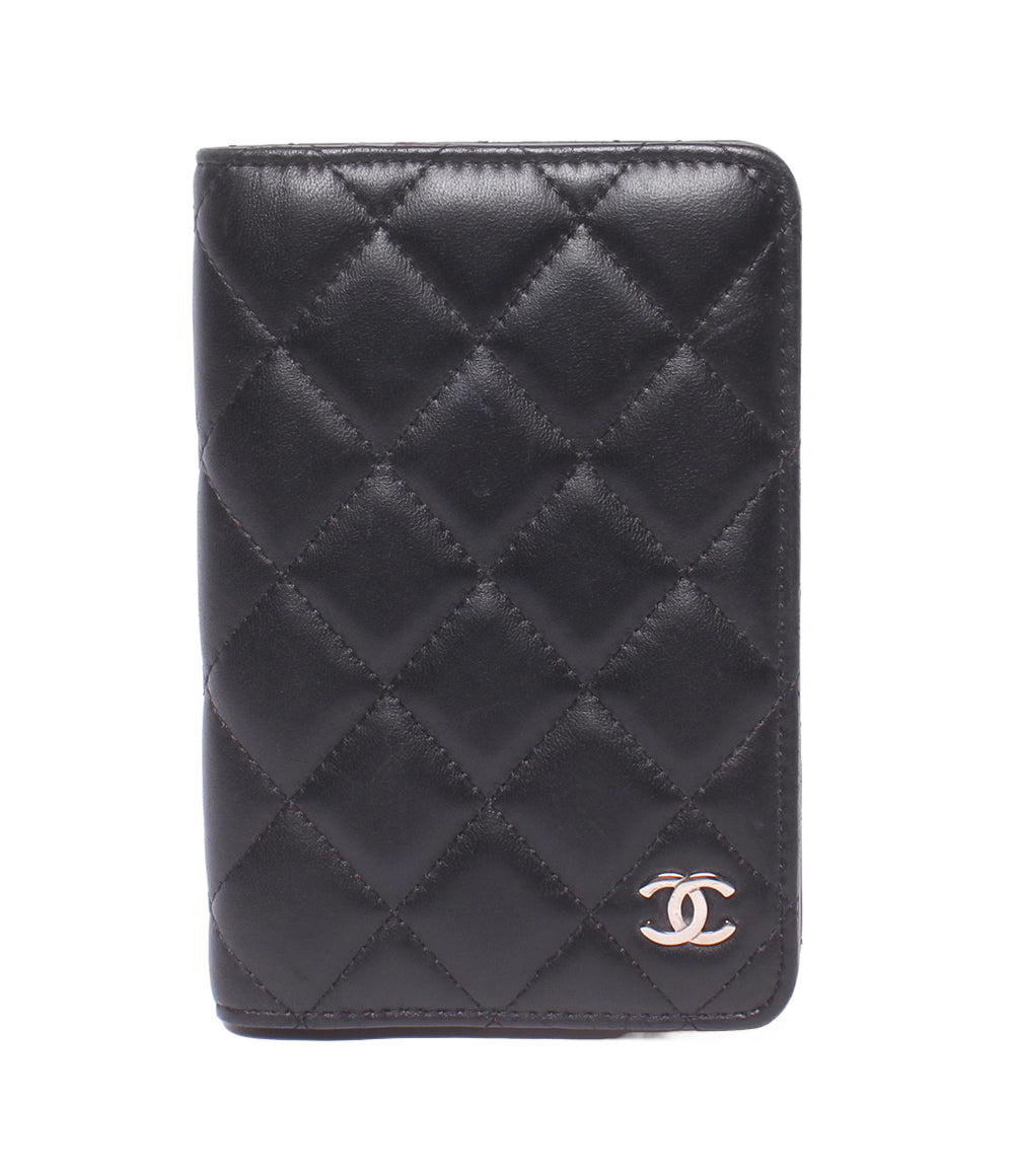 CHANEL 手帳カバー シルバー金具 16番台 マトラッセ レディース シャネル