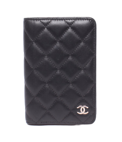 CHANEL 手帳カバー シルバー金具 16番台 マトラッセ レディース シャネル