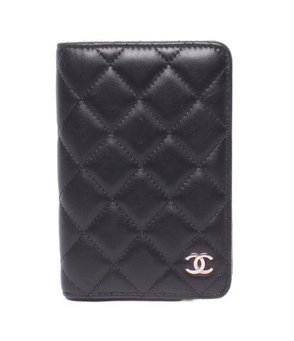 CHANEL 手帳カバー シルバー金具 16番台 マトラッセ レディース シャネル