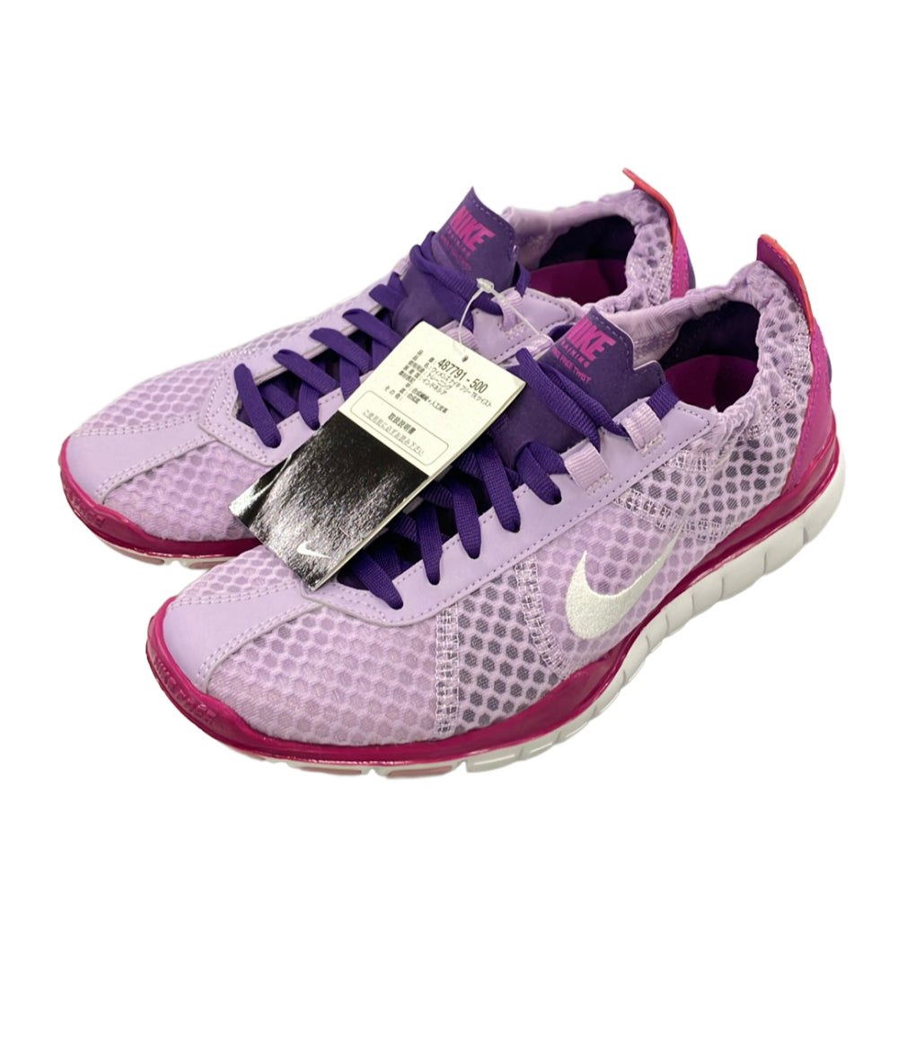 美品 NIKE ローカットスニーカー W フリー TR ツイスト 487791-500 レディース SIZE 23.5 (M) ナイキ