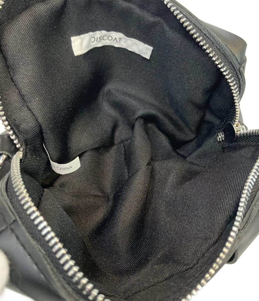 美品 Discoat ショルダーバッグ 斜め掛け レディース ディスコート