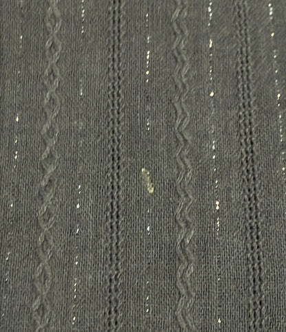 sara mallika 半袖 コットン ジャカード ミラー 刺繍 ドレス ワンピース レディース SIZE S サラマリカ