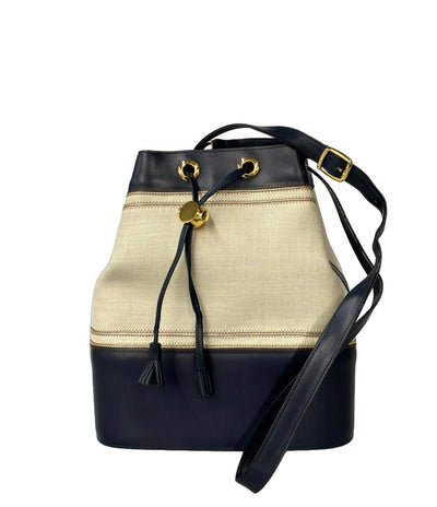 銀座かねまつ ショルダーバッグ 斜めがけ バイカラー レディース GINZA Kanematsu