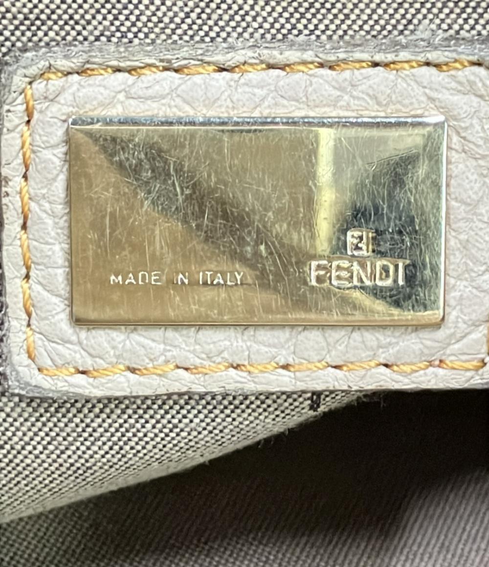 FENDI トートバッグ ズッキーノ キャンバス レディース フェンディ