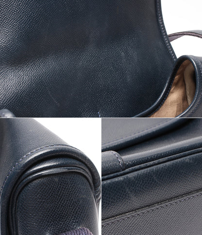 HERMES ショルダーバッグ 肩掛け 〇R刻印 1988年製 ゴールド金具 ヌメア レディース メンズ エルメス