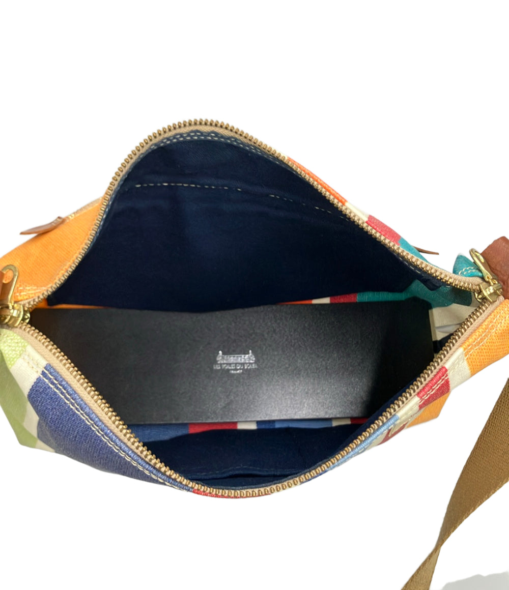 LES TOILES DU SOLEIL ワイドショルダー☆新品未使用品☆ LES TOILES DU SOLEIL ショルダーバッグ 斜め掛け レディース